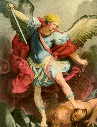 St. Michael vanquishing Lucifer